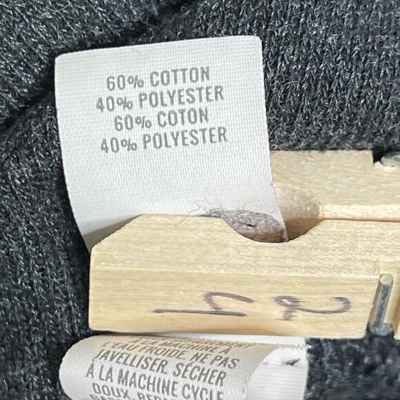 Aerie Hoodie Charcoal‎ Black Womens XS Oversized Relaxed Lounge Boho AE - Picture 4 of 8